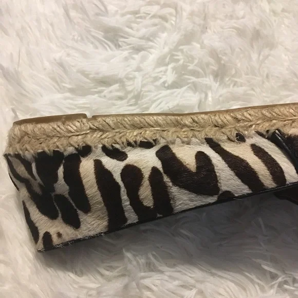 Belle Sigerson Morrison fur flats size 8 - Picture 6 of 10